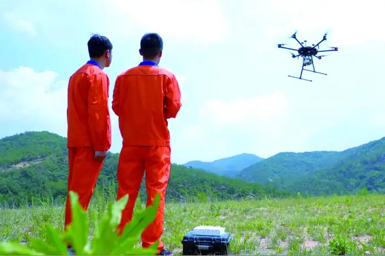 海勃湾无人机倾斜摄影巡检拍摄